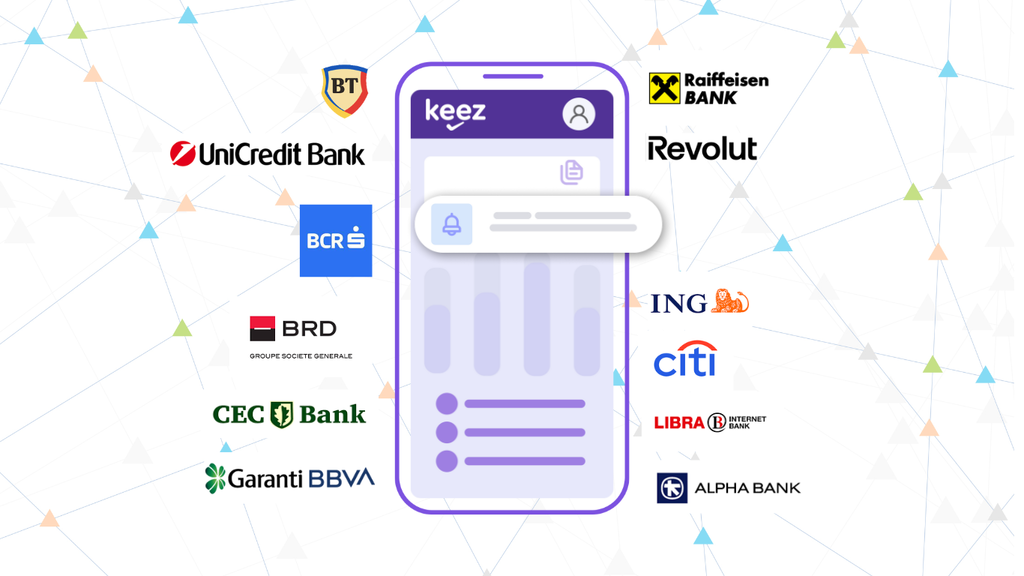 Noul serviciu "Extras Online” de la Keez citește plățile și încasările direct din Internet Banking
